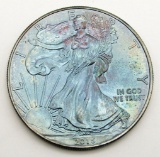 2015 AMERICAN SILVER EAGLE RAINBOW