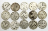 15 STANDING LIBERTY QUARTERS