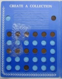 CREATE A COLLECTION CENT BOOK: (6)INDIAN CENTS,