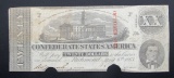 1863 $20 CONFEDERATE STATES of AM.
