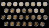 30-INDIAN HEAD CENTS 1880 THRU 1909