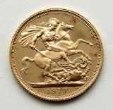 1979 GREAT BRITAIN PROOF GOLD SOVEREIGN COIN