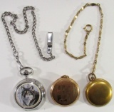 Wolf Theme, Colibri, Majeste 17 Jewel Pocketwatch