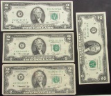 10 $2 1976 U.S. NOTES