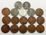 LINCOLN WHEAT CENT LOT BETTER DATES