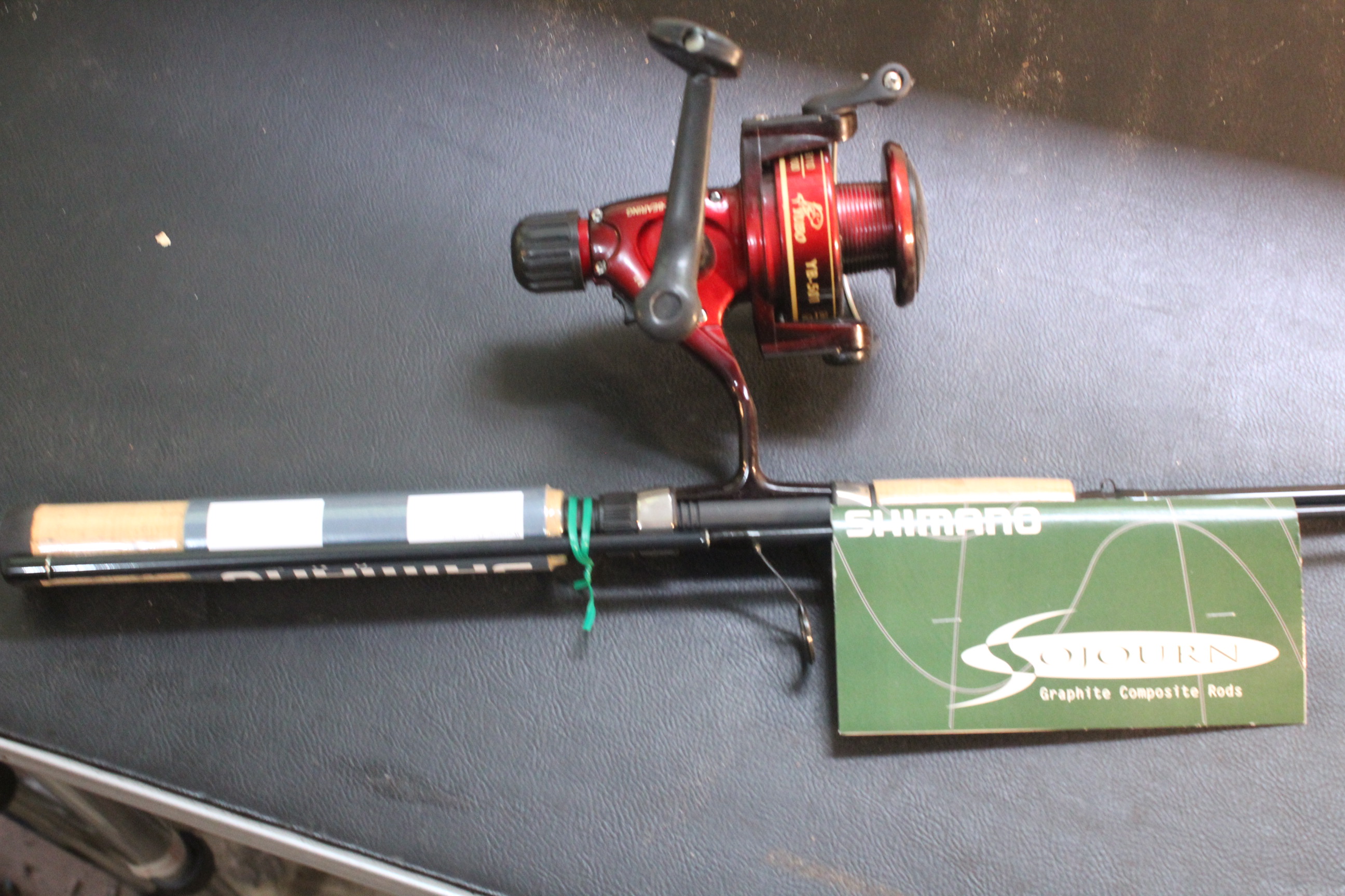 Sold at Auction: (5) Fishing Rods With Reels, Shimano, Pflueger