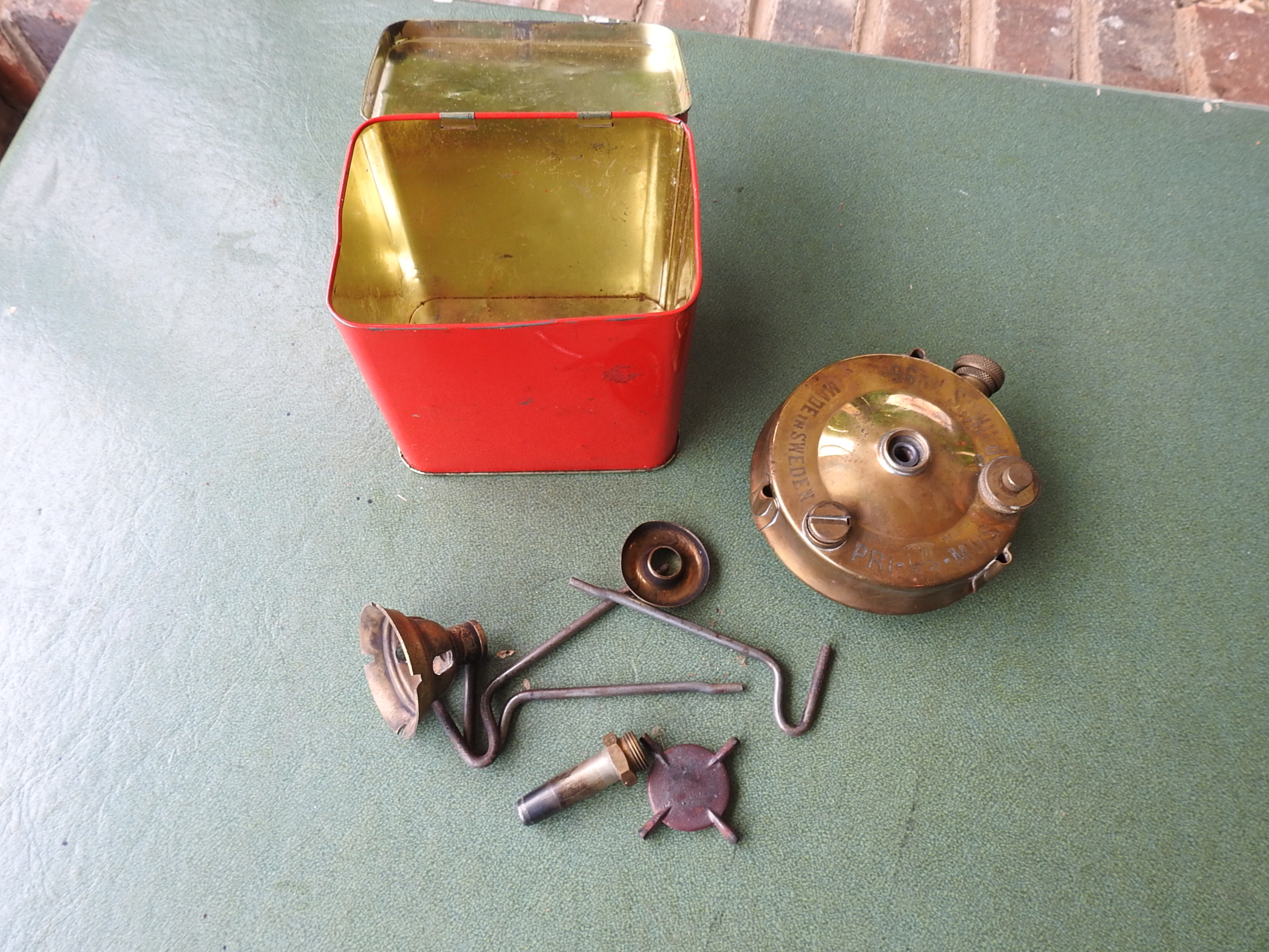 VINTAGE Brass Camp Stove PRIMUS No 96 Made in | Proxibid