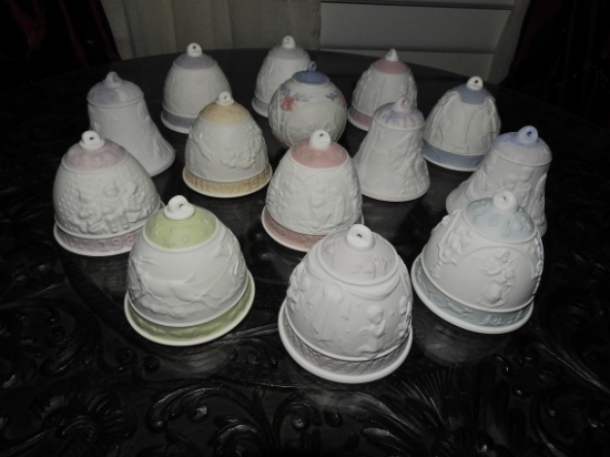 lot of lladro made in spain ceramic bells