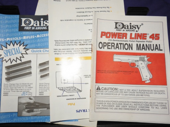Daisy Powerline Model 45 CO2 pistol | Guns & Military Artifacts Firearms |  Online Auctions | Proxibid