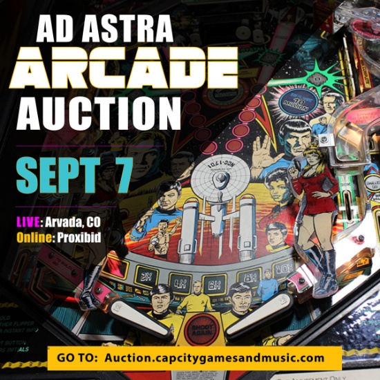 Capital City Game and Music Auction Catalog Arcade Auction Online