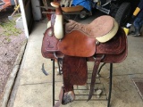 Custom Made by Hereford Work Saddle