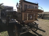 Natural Oak hitch wagon