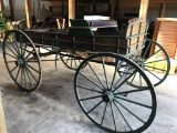 Green & Nat. Market wagon