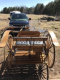 Oak Nat. Meadowbrook cart w/fenders
