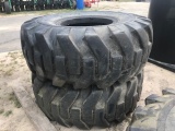 (2) 23.5-25 Tires