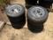 (4) Golf Cart Tires