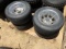 (4) Golf Cart Tires