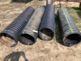 (4) Misc. Corrugated Pipes