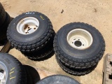 (4) ATV Tires