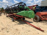 John Deere 625F & Unverferth HT25 Trailer