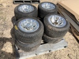 (8) Golf Cart Tires