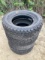 (4) General 255/70R17 Tires