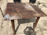 Metal Work Table