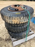 (4) 11.00-20 Tires