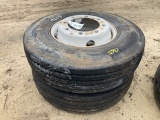 (2) 10 R 17.5 Tires