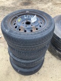 (4) Firestone Tires & Rims