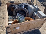 Crate Of Electrical Supplies & Misc.