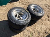 (4) Golf Cart Tires
