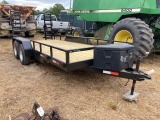 Apx. 7'x16' Trailer N/T