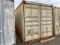 (1) 20' Shipping Container