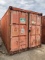 (1) 20' Shipping Container
