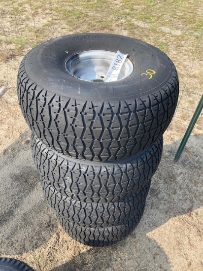 (4) Turf Tires & Rims
