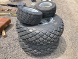 Set Of Turf Tires & Rims