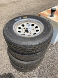 (4) 215/70R15 Tires & Rims