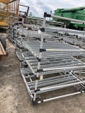 (6) Rolling Carts Misc. Sizes