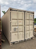 (1) 20' Shipping Container