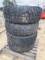 (4) Interco TrXus Tires Humvee Rims