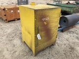 Yellow Storage Cabinet