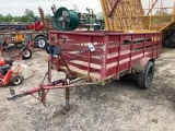 Red Utility Trailer