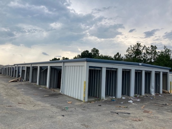 APX. 35' X 320' Metal Storage Unit Building "TO BE REMOVED"