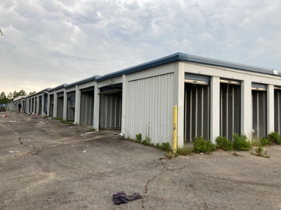 APX. 35' X 320' Metal Storage Unit Building "TO BE REMOVED"