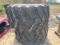 (2) Rear Combine Tires