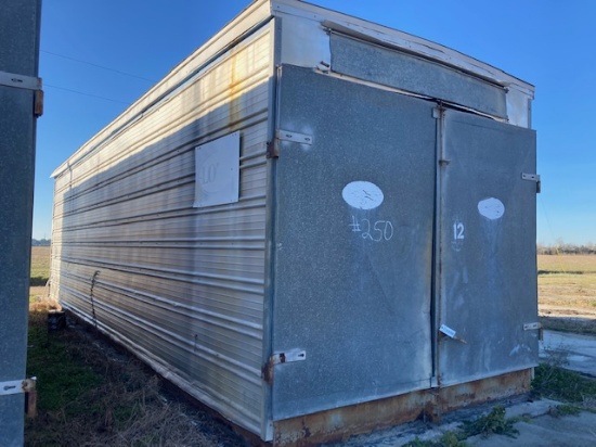 Long Blue Trim 8 Box Barn #12