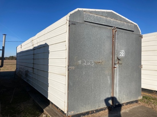 Tharrington 8 Box All Metal Barn #22