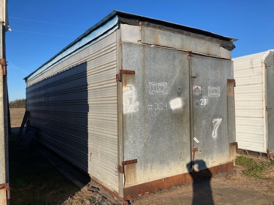 Long Blue Trim 8 Box Barn #28