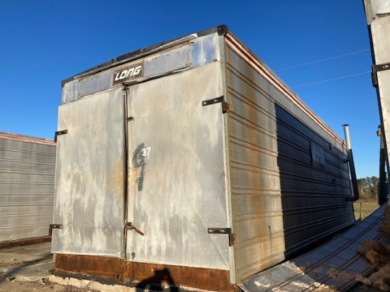 Long Red Trim 8 Box Barn #37
